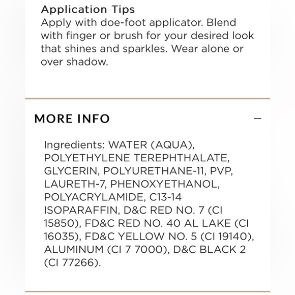 Kim chic beauty Diamond sparkle cream shadow - Picture 3 of 4